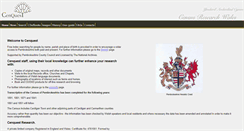 Desktop Screenshot of cenquest.co.uk